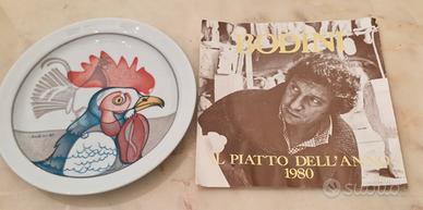 piatto dell'anno 1980 di Floriano Bodini