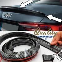 SPOILER Posteriore Audi A3 sedan A4 A5 CARBONIO