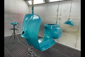 Vespa 50L turchese 3marce