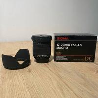 Sigma 17-70 f/2.8-4.5 MACRO - obiettivo Nikon
