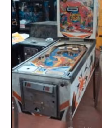 Flipper ALPHA 2001, prodotto nel 1977