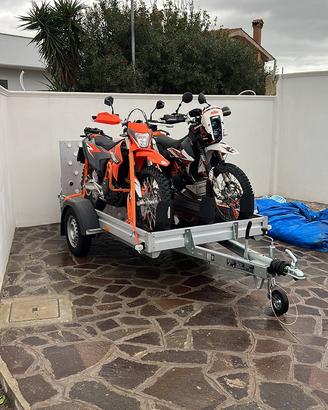 Carrello porta moto