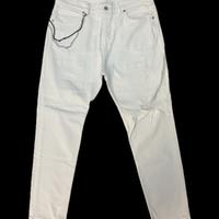Jeans Bianco Moderno tg 46