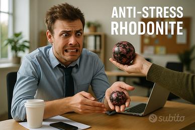 Sfera in Rodonite 814 g • Pietra Naturale • Amore