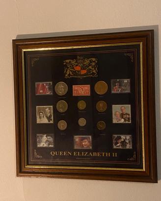 Monete e Francobolli “Queen Elizabeth II”
