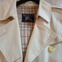 Impermeabile classico Burberry beige chiaro