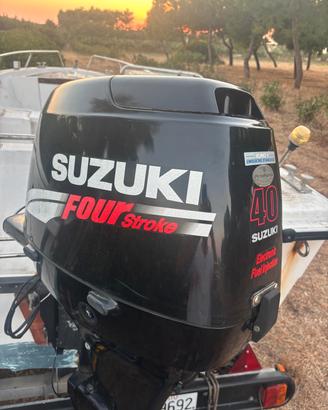 Suzuki 40 cv iniezione 50 ore di moto