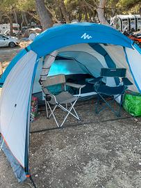 Tenda da campeggio Decathlon 4 posti