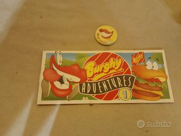Lotto Raro Vintage Burghy Anni '90 