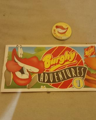 Lotto Raro Vintage Burghy Anni '90 