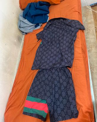 Completo Maglia e Shorts Gucci GG