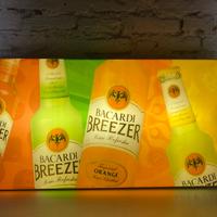 Insegna luminosa bacardi breezer