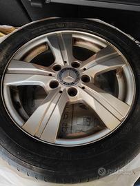4 cerchi in lega da 16 Originali Mercedes