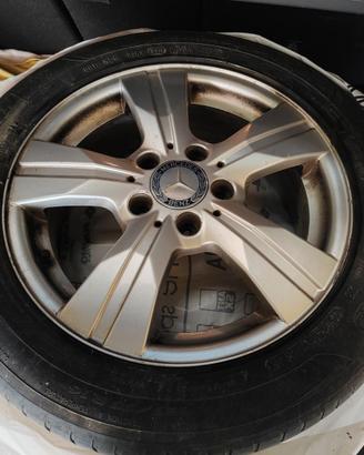 4 cerchi in lega da 16 Originali Mercedes