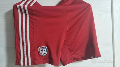 0763NN-Pantaloncino Calcio Cagliari Adidas