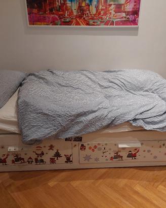 letto ikea con cassettoni