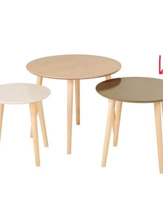 Tavolino rotondo Maison du Monde color verde kaki