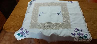 tovaglietta quadrata rifinita uncinetto 