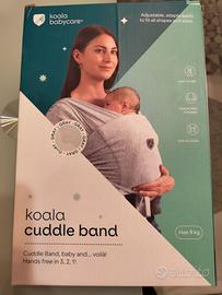 Koala Cuddle Band Fascia Porta Bebè Grigia