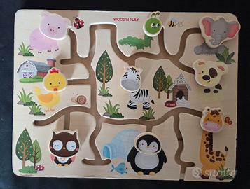Puzzle Circuito Wood n' Play