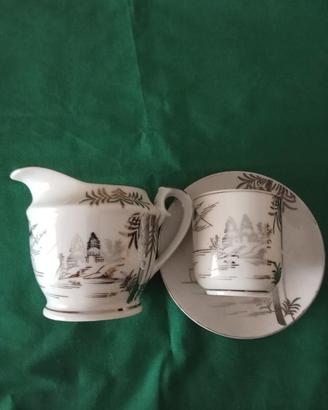 set lattiera tazzina e piattino 