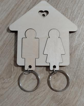 Portachiavi di coppia