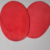 toppe in pelle scamosciata 