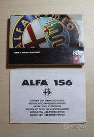 ALFA ROMEO 156 - Libretto uso e manutenzione