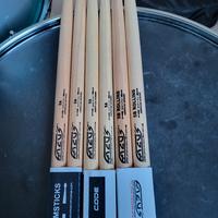 3 paia di bacchette batteria