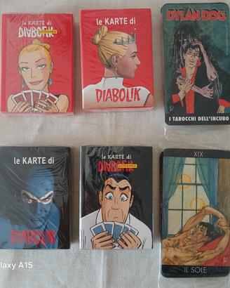 diabolik   e dylan dog  carte 
