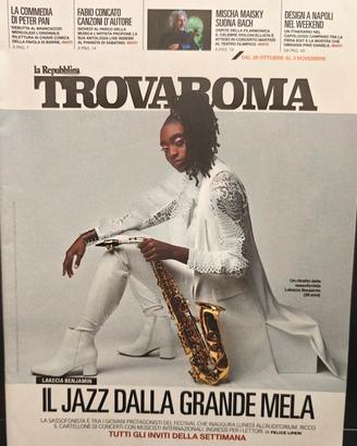 Lakecia Benjamin copertina su Trovaroma del 2021