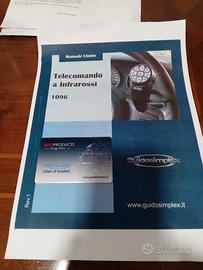 ausilio comandi  al volante auto con centralina