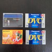 Cassette video mini da registrare