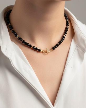 Collana girocollo onice