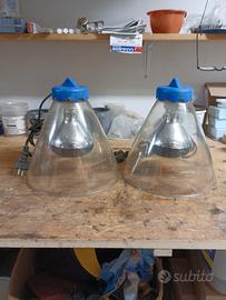 n.2 lampade per pulcini 