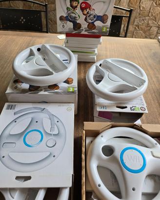 4 volanti Wii Wheel originali Nintendo