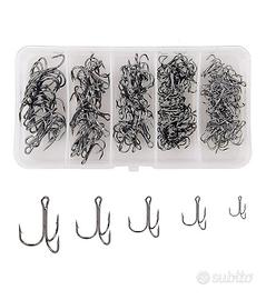 150 ami tripli da pesca + 6, confezioni sigillate