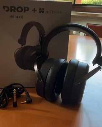 Drop + HiFiMAN HE-4XX cuffie magnetoplantari