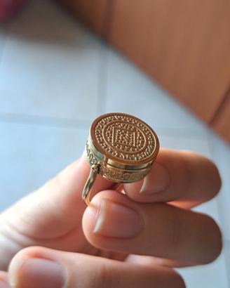 Get balmy gold boho ring