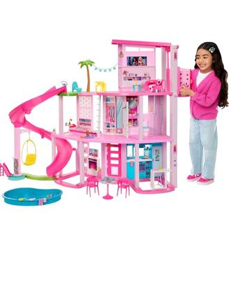 Barbie casa dei sogni delle bambole, piscina,nuova