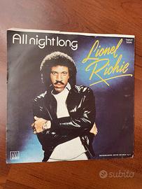 45 giri MOTOWN Lionel Richie All night long