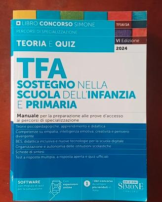manuale TFA  sostegno 2025
