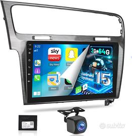 NHOPEE Carplay 2GB+64GB VW Golf 7 2011-2020 NUOVO