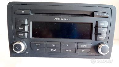 AUTORADIO-LETTORE  BLAUPUNKT  AUDI A3 SPORTBACK