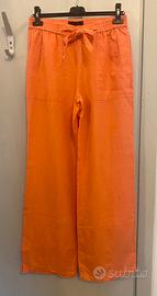 Pantaloni di lino Zara taglia M a vita alta