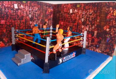 Diorama Ring Wrestling Artigianale