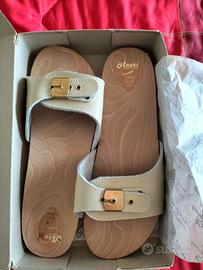 Zoccoli in legno da uomo