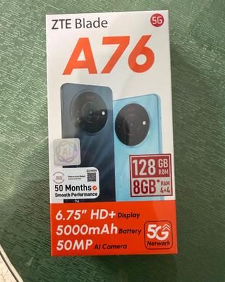 ZTE Blade A76 5G | 128GB 8GB RAM Display 6,78"HD+