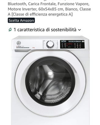 Lavatrice e asciugatrice Hoover nuove a Milano