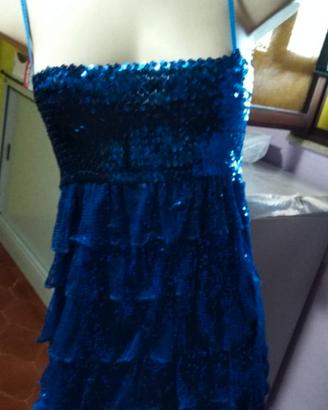 Vestito elegante blu 